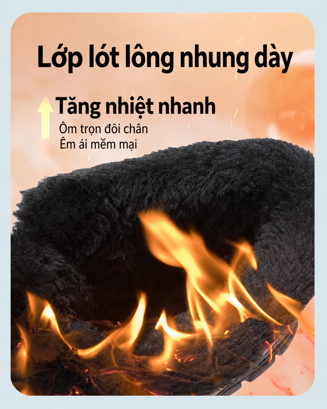 Boots đi tuyết nữ chống nước chống trượt đi ngoài trời, lót lông giữ ấm, đế dày, phù hợp mùa đông