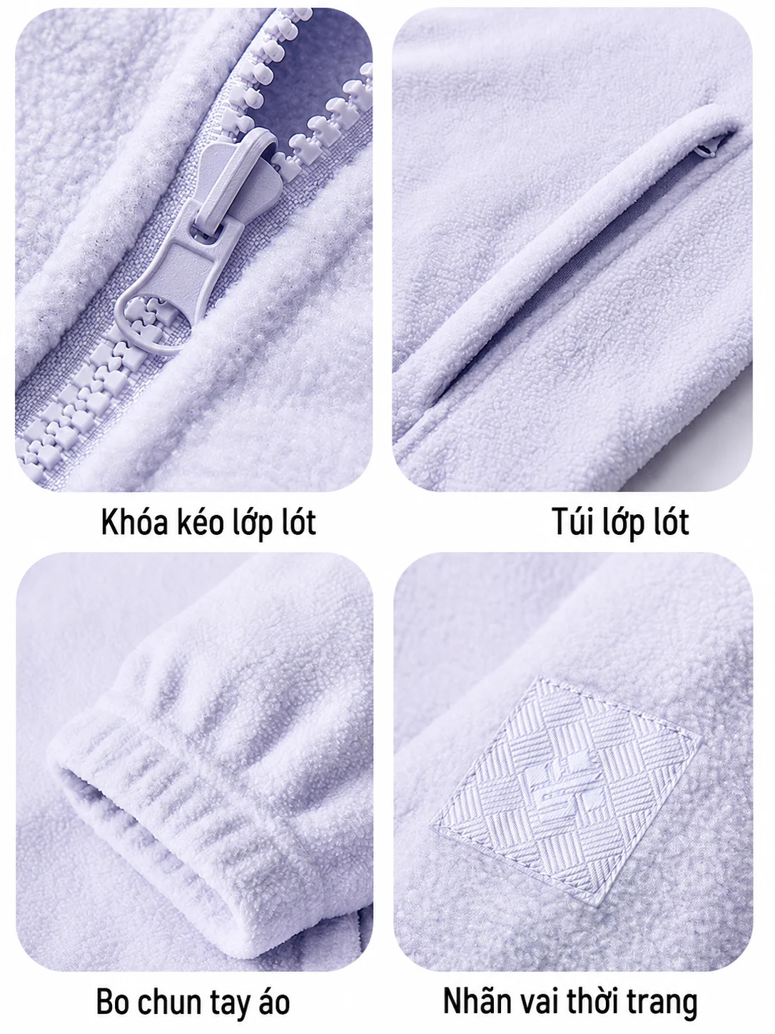 Áo khoác nam nữ 3 trong 1 chống nước giữ ấm