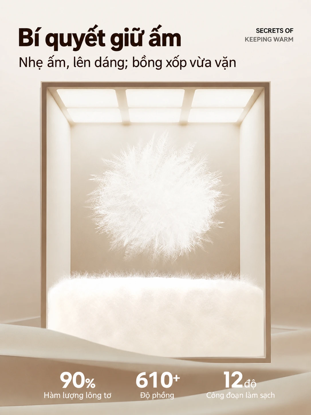 Áo phao nữ dáng ngắn mùa đông phong cách Hàn, tối giản, dễ phối, phù hợp mặc ngoài trời và vận động