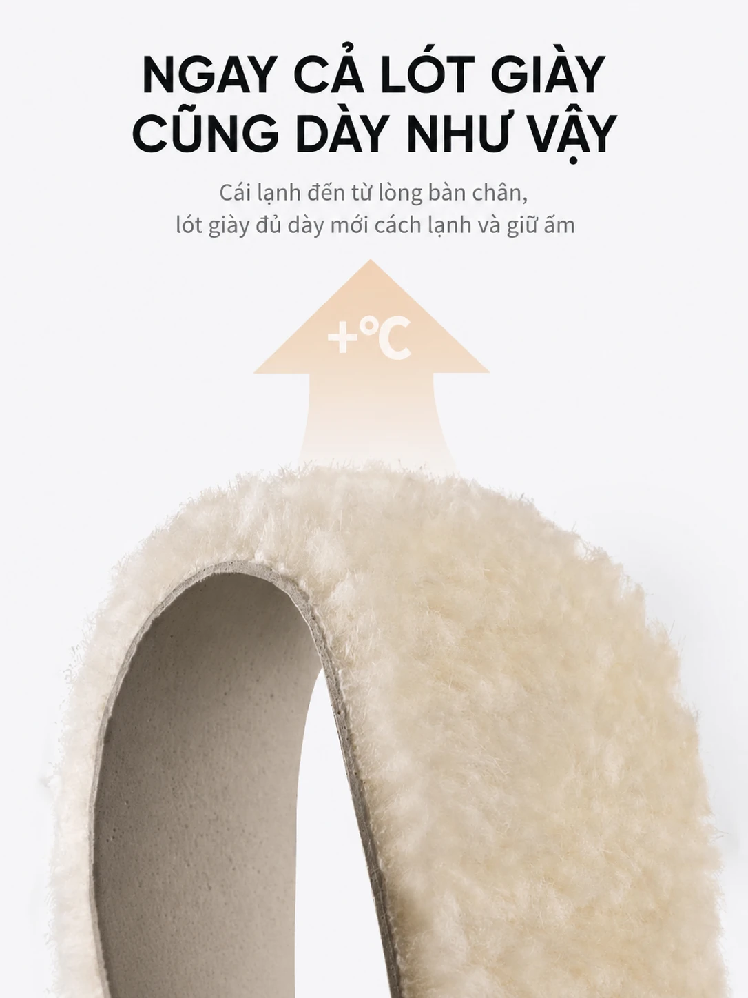 Giày đi tuyết nam chống thấm nước, chống trơn trượt, lót bông ấm áp