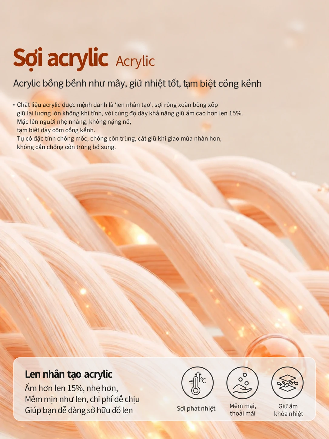Áo len dệt kim nữ , sọc bất đối xứng chân váy dài