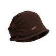 Mũ len chụp đầu nữ kiểu mũ beanie nhún xếp, gập viền, giữ... - ảnh 2