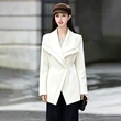 Áo khoác nữ dáng dài vừa, cổ ve lớn, thắt eo, mặc thu đông ,... - ảnh 3