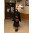Bộ đồ dạ phong cách cổ điển nữ gồm áo blazer chiết eo và... - ảnh 3