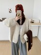 Áo khoác cardigan len dệt kim nữ thu đông - ảnh 4