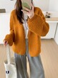 Áo khoác cardigan len dệt kim nữ thu đông - ảnh 5