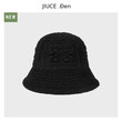 Mũ bucket dệt kim vân nổi cho mùa thu đông - ảnh 3
