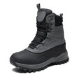 Giày boots tuyết nam cổ cao, chống nước chống trượt, lót bông... - ảnh 1
