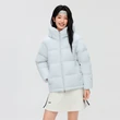 Áo phao nữ lông vũ dáng ngắn mùa đông, phong cách casual, phù hợp mặc đi chơi ngoài trời và giữ ấm