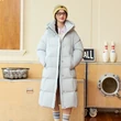 Áo phao dáng dài unisex cặp đôi, mặc ngoài trời, nhồi lông vũ... - ảnh 1
