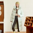 Áo phao dáng dài unisex cặp đôi, mặc ngoài trời, nhồi lông vũ... - ảnh 4