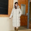 Áo phao dáng dài unisex cặp đôi, mặc ngoài trời, nhồi lông vũ... - ảnh 5