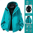 Áo khoác leo núi 3 trong 1 phong cách outdoor cho nam nữ, bộ 2 món,... - ảnh 12