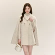 Áo khoác dạ choàng cape nữ QDQD phong cách tiểu thư thanh lịch thu... - ảnh 1