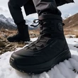 Boot đi tuyết nam nữ đế dày lót lông giữ ấm chống nước chống trượt, giày bông mùa đông