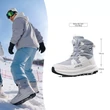Giày boots đi tuyết nam nữ chống trượt chống nước giữ ấm... - ảnh 3