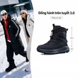 Boot đi tuyết nam nữ cổ cao lót lông, siêu giữ ấm, chống... - ảnh 3