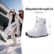 Boot đi tuyết nam nữ cổ cao lót lông, siêu giữ ấm, chống... - ảnh 1