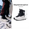 Boot đi tuyết nam nữ cổ cao lót lông, siêu giữ ấm, chống... - ảnh 2
