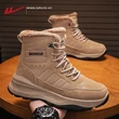Boot đi tuyết nam Warrior mùa đông , giày bông chống rét kiểu... - ảnh 2