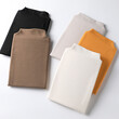 Áo giữ nhiệt nữ cổ cao vừa len cashmere lụa tằm dáng ôm mặc trong thu đông tay dài