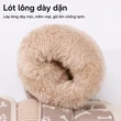 Găng tay trượt tuyết trẻ em mùa đông cho bé trai bé gái lót lông dày dặn chống trượt chống mài mòn giữ ấm họa tiết hoạt hình