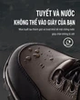 Giày đi tuyết nam chống thấm nước, chống trơn trượt, lót bông ấm áp