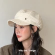 Mũ beret nữ trơn màu viền tua, kiểu mũ newsboy - ảnh 5