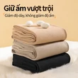 Quần giữ nhiệt nữ lưng cao ôm dáng lót nỉ giữ ấm mùa thu đông