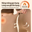 Quần giữ nhiệt nữ lưng cao ôm dáng lót nỉ giữ ấm mùa thu đông