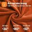 Bộ 3 món mùa đông cho bé trai, bé gái gồm mũ, găng tay và khăn quàng giữ ấm
