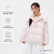 Áo phao nữ mùa thu dáng ngắn dày dặn, lông vịt trắng 95%, kiểu... - ảnh 5