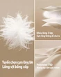 Áo phao lông vũ dáng dài nữ mùa đông