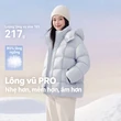 Áo phao lông vũ ngỗng nam nữ dáng ngắn và dài - ảnh 5
