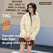 Áo phao lông vũ nữ dáng ngắn nhiều màu mùa đông, phong cách... - ảnh 3