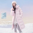 Áo phao lông vũ dáng dài unisex mùa đông , lông ngỗng 90%, kiểu... - ảnh 4