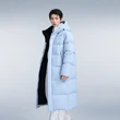 Áo phao nữ dài qua gối phong cách outdoor, có mũ, chống gió, dày... - ảnh 3