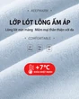 Áo khoác leo núi 3 trong 1 chống gió chống nước, lót lông vũ, bộ 2 lớp cho nam nữ, mặc đôi, dùng đi làm và đi outdoor mùa thu đông