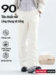 Quần lông vũ nữ mặc ngoài mùa đông, chống nước, 90% lông vịt trắng, dáng ống suông, phù hợp trượt tuyết và thời tiết cực lạnh âm 40 độ