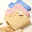 Bộ giữ ấm trẻ em cashmere kháng khuẩn 7A, mặc thu đông, lụa tằm, cho bé trai bé gái, thoáng khí thấm hút mồ hôi, mặc lót