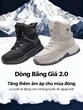 Boot đi tuyết nam dày dặn lót lông giữ ấm chống nước chống trượt đi ngoài trời chống rét