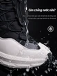 Boot đi tuyết nam nữ cổ cao lót lông, siêu giữ ấm, chống nước chống trượt, giày bông mùa đông